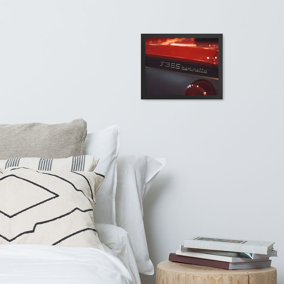 Thumbnail: F355 Framed poster