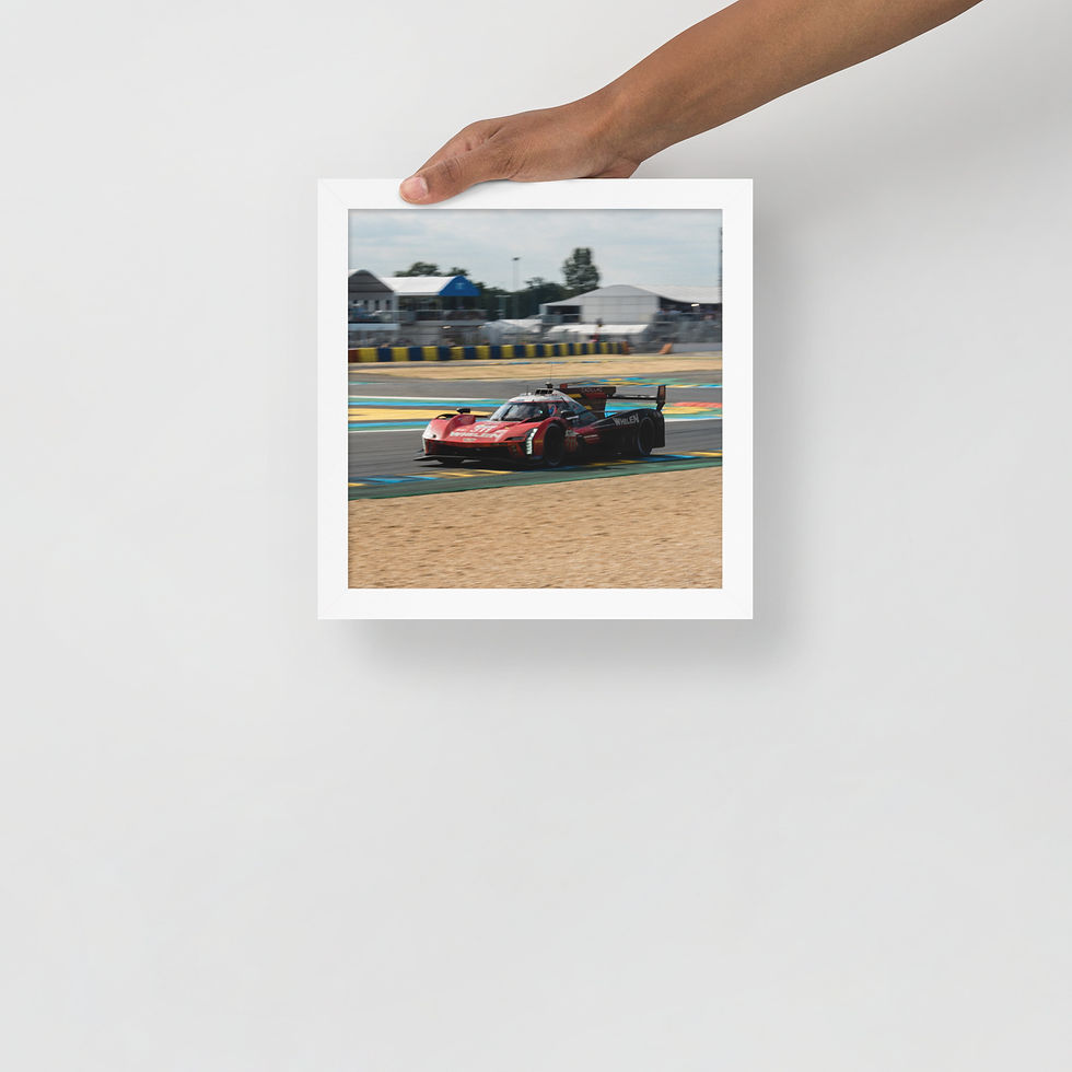 Thumbnail: Cadillac V-Series.R Le Mans Framed poster