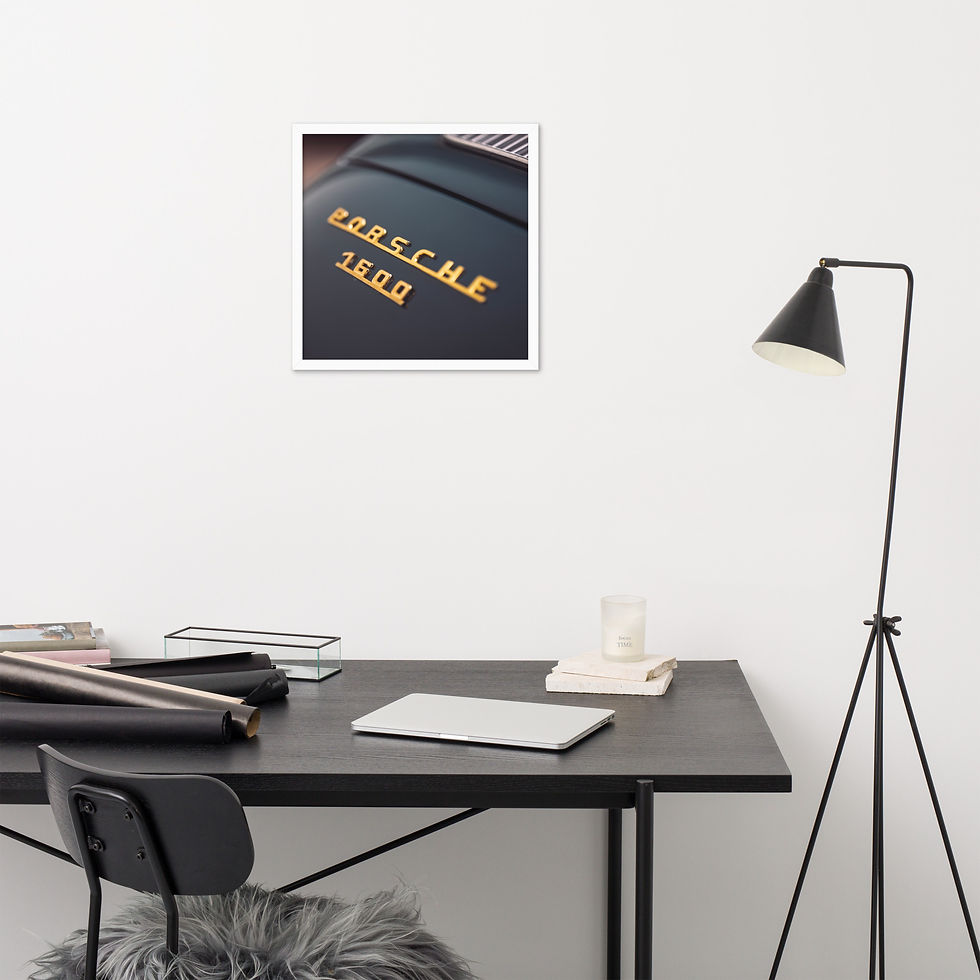 Thumbnail: Porsche Logo Framed poster