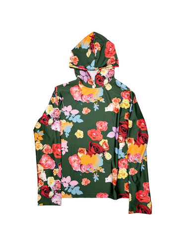 トップス theredthread s lacy hoodie flower トップス theredthread s lacy hoodie flower THEREDTHREAD S