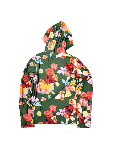 トップス theredthread s lacy hoodie flower THEREDTHREAD / ザレッドスレッド】S lacy hoodie flower