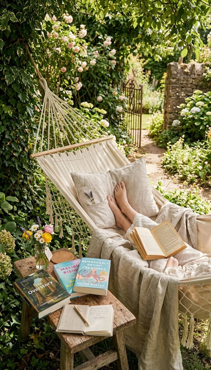 Soaking in the sun and savoring the enriching enviroment