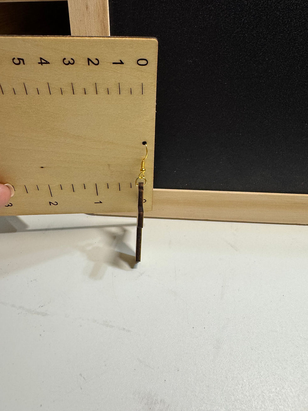 Thumbnail: Santa Face Teardrop Earrings