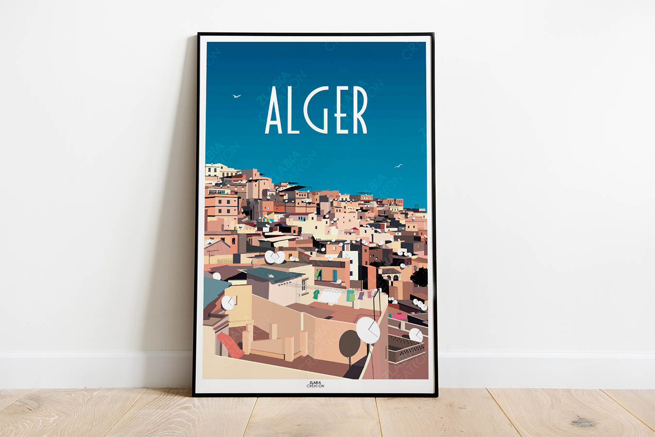 Alger - vue de ma fenêtre