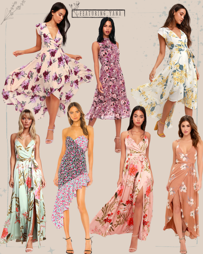 Floral and Pastel Dresses To Wear This Spring