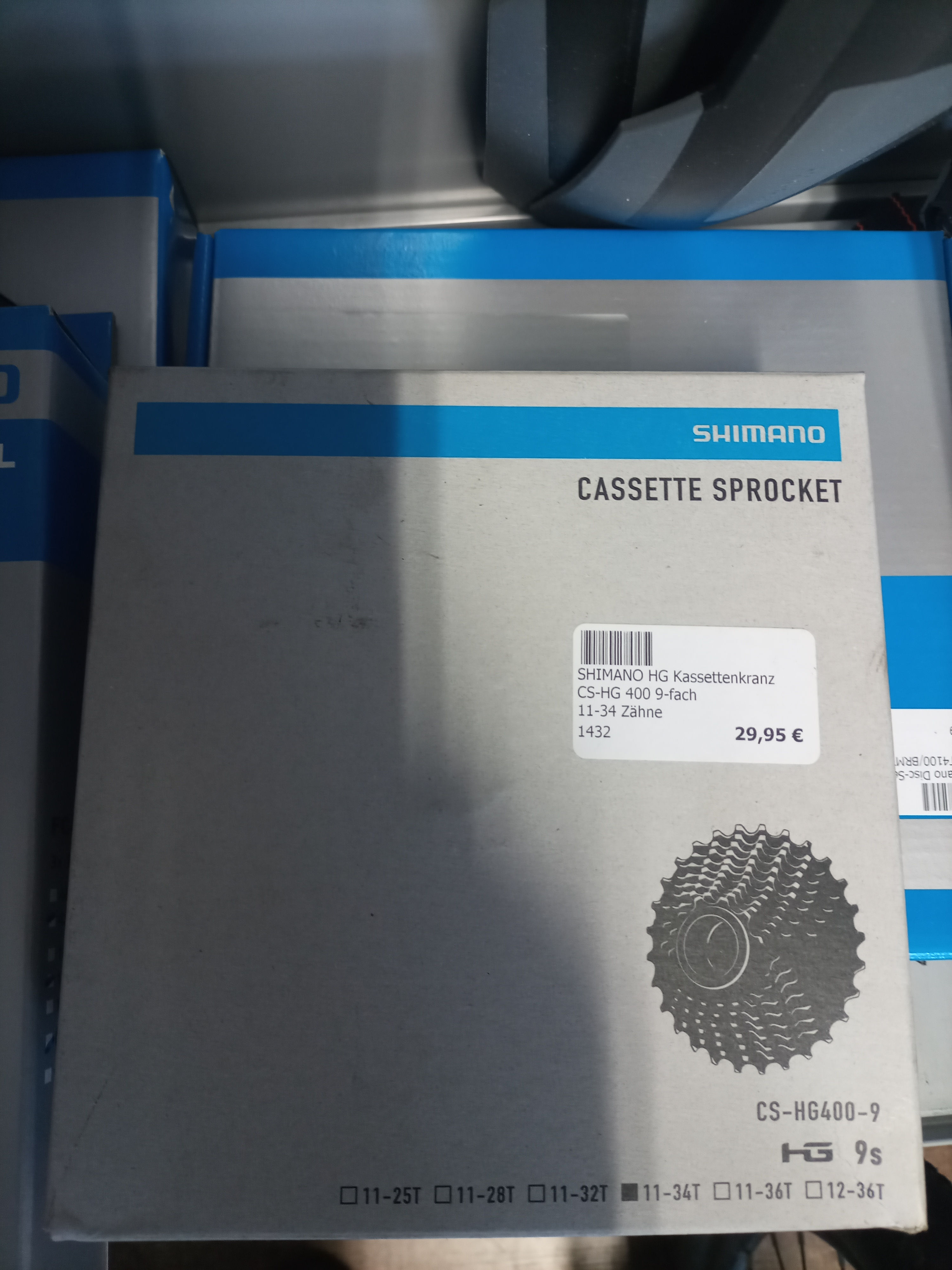 "Shimano"Kassettenkranz 9 fach