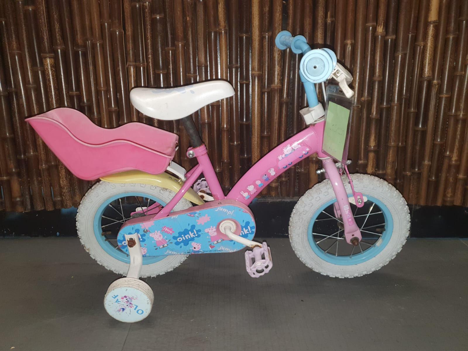 "PEPPA" Kinderfahrrad 12 zoll.21 cm RH