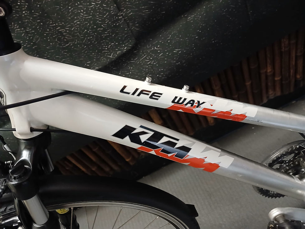 Миниатюра: "KTM LIFE WAY"Crossbike.28 zoll.27 Gänge.46 cm RH.mit 1 Jahr Garantie.