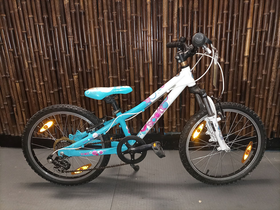 "SCOTT" Kinderfahrrad,20 Zoll,6 Gänge,24 cm RH,mit 12 Monatige Garantie