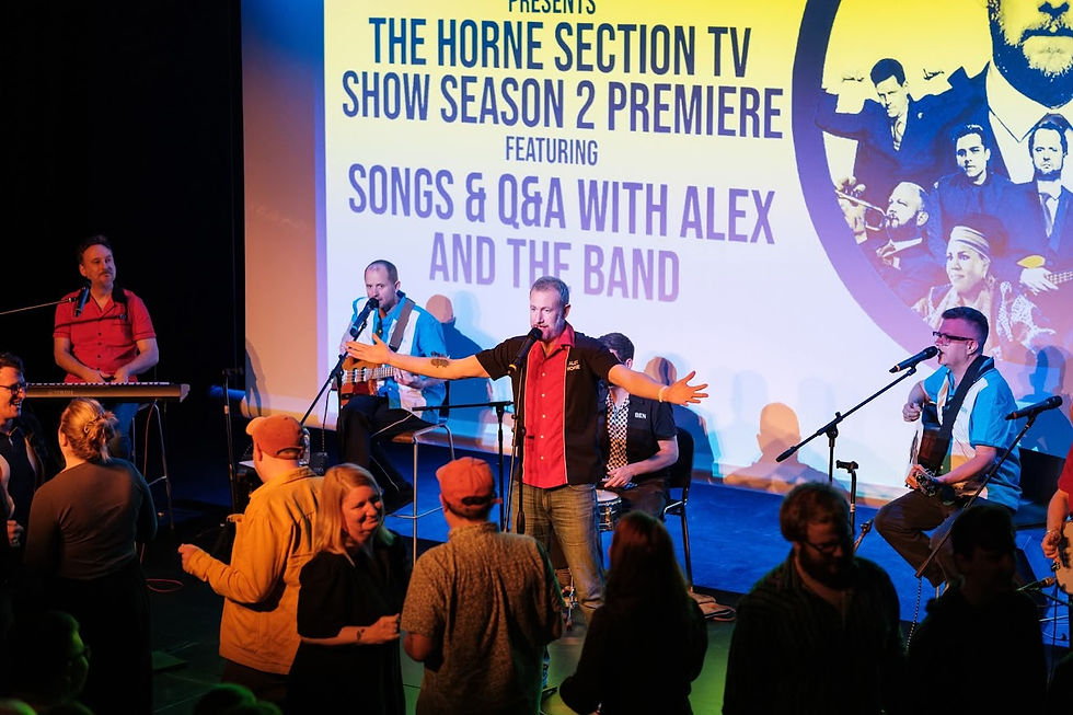 The Horne Section TV Show Premier