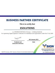VSign Partner Certificate