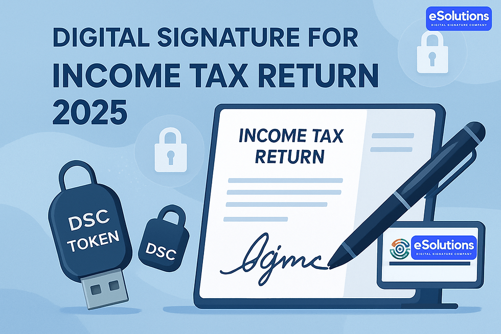 digital signature for income tax return 2025