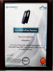 ePass2003 Partner Certificate