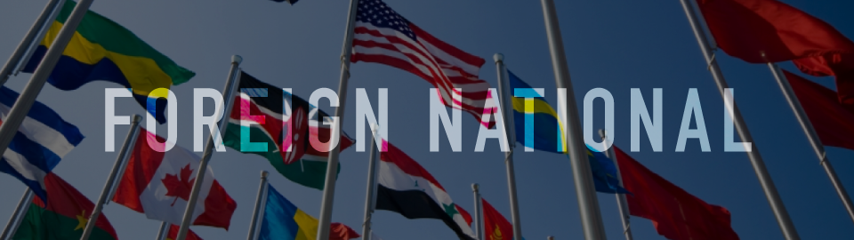 Digital Signature for Foreign National