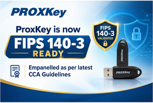 WatchData ProxKey FIPS 140-3 DSC Token Launched in India