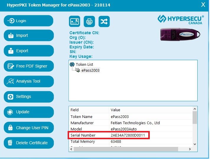 How to Unlock or reset Token PIN or Password of HYP2003 or ePass Auto 2003 USB Token ? content media