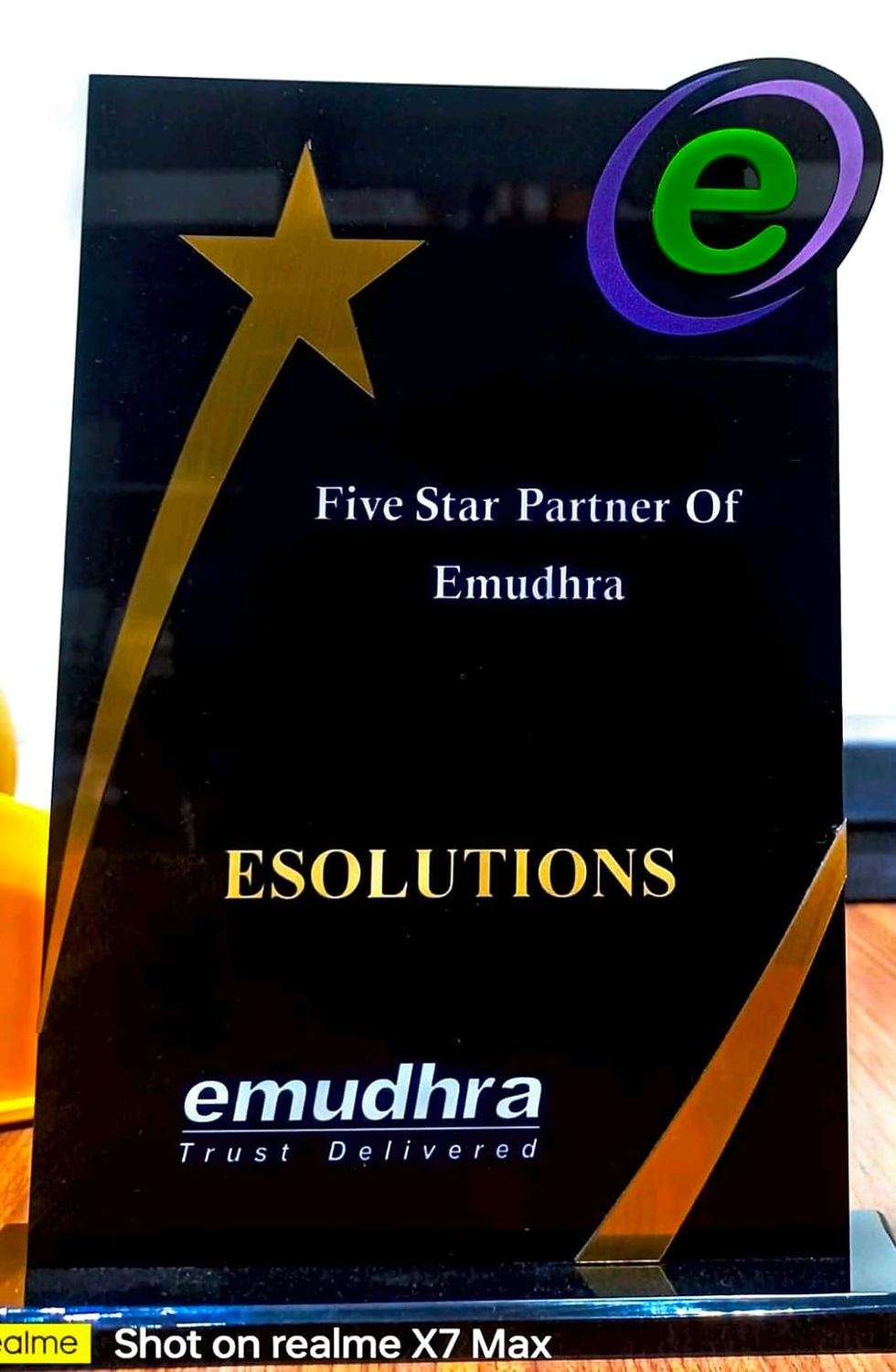 Thumbnail: eMudhra 5 Star Partner Trophy