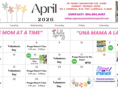 2026 APRIL CALENDAR!!