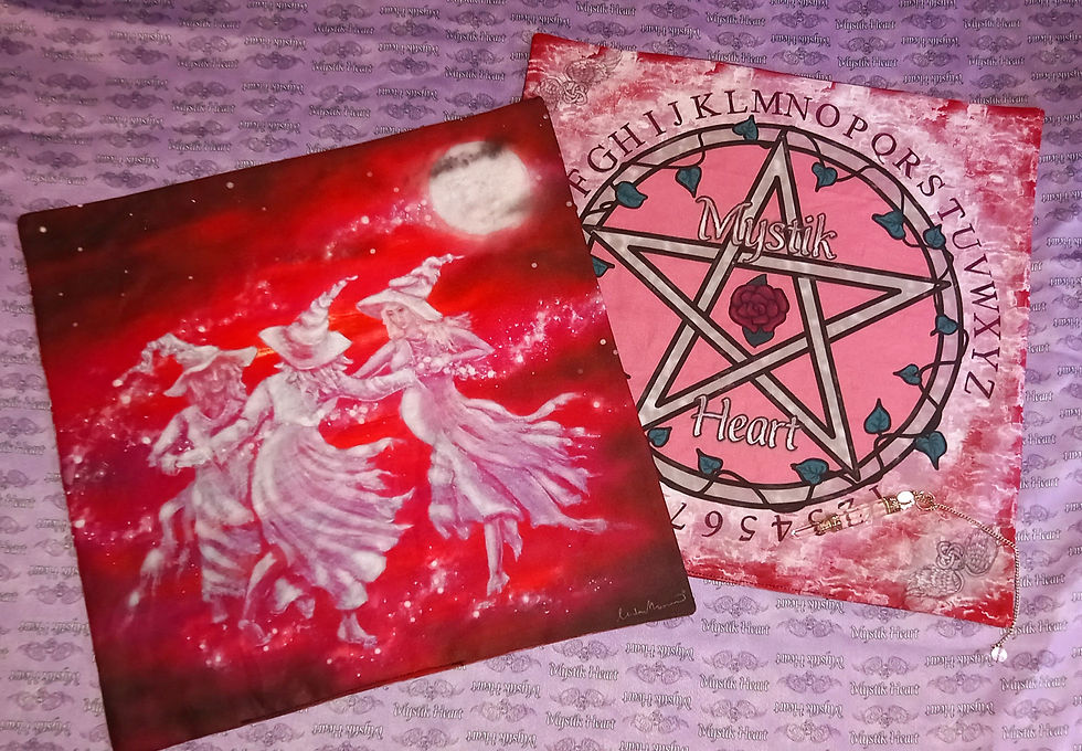 Mystik Heart Pendulum cloths