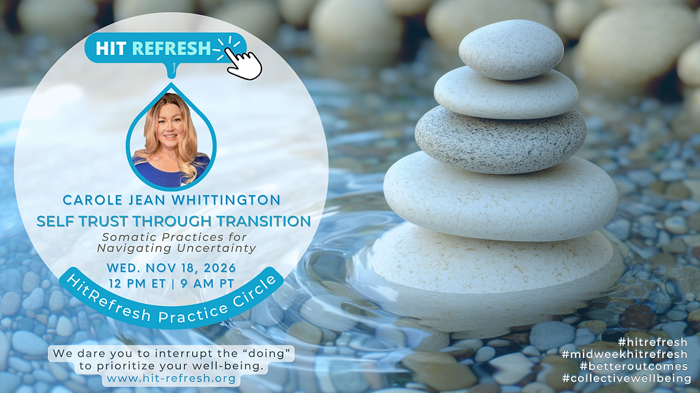 Self-Trust Through Transition: Somatic Practices for Navigating Uncertainty