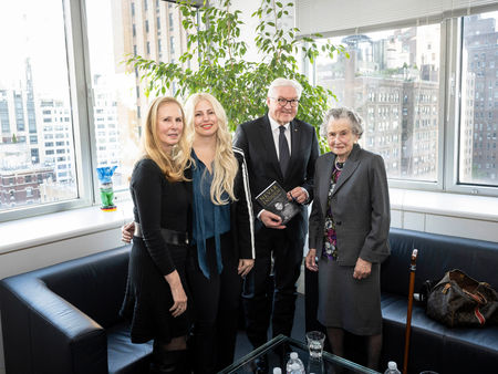President Frank-Walter Steinmeier of Germany endorses Never Enough: The Carl Katz Story
