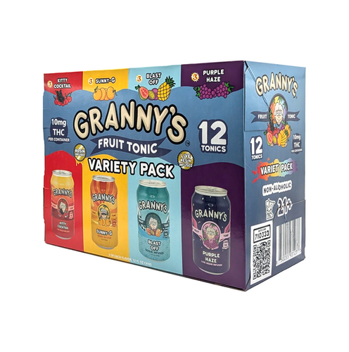 ガチャピン美品V8SV10スティック&ハンディ28分45秒稼働　MAX4分 Granny's - 10mg Fruit Tonic Variety Pack | Unwind Dispensary