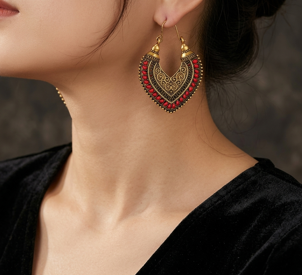 Crescent Royale Earrings