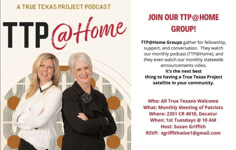 True Texas Project – TTP@Home Monthly Meeting