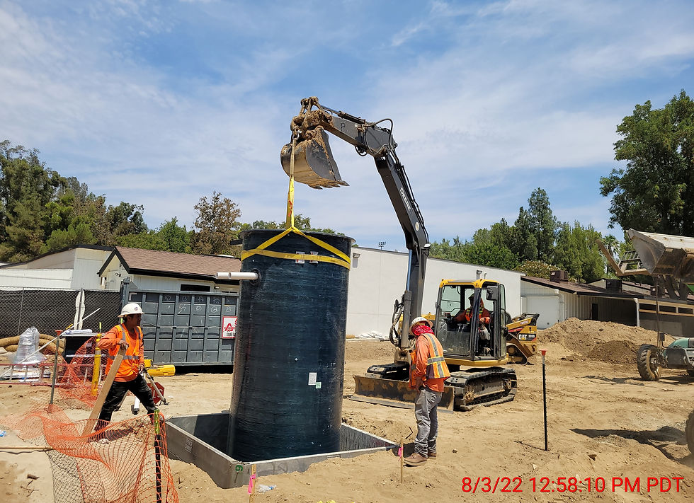 Sierra Canyon High School - Wet Utilities