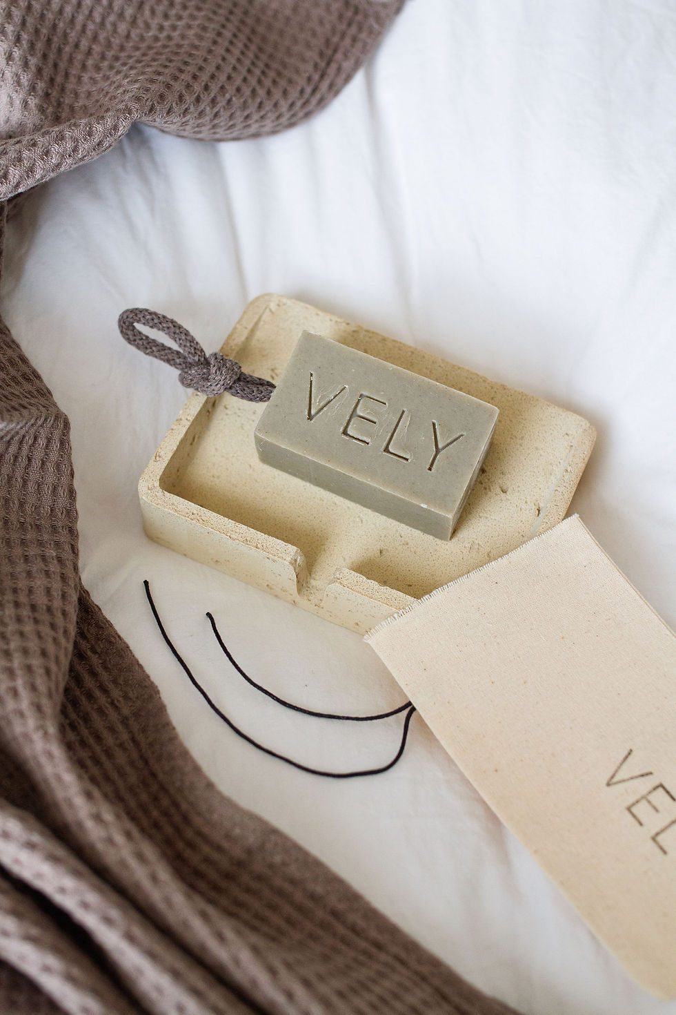 Thumbnail: soap on a soap tray dish