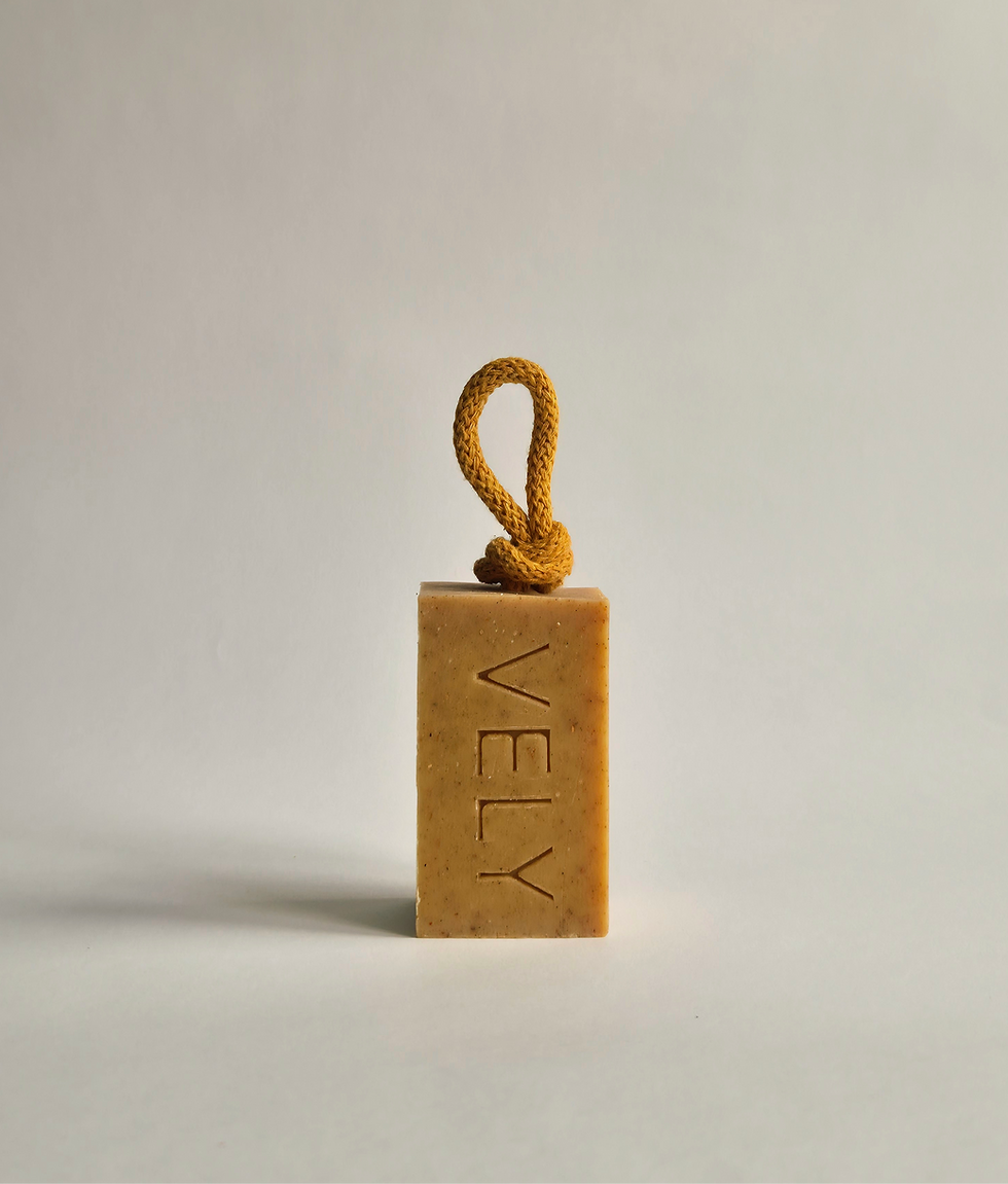 soap on a rope Orange Kiss - solo