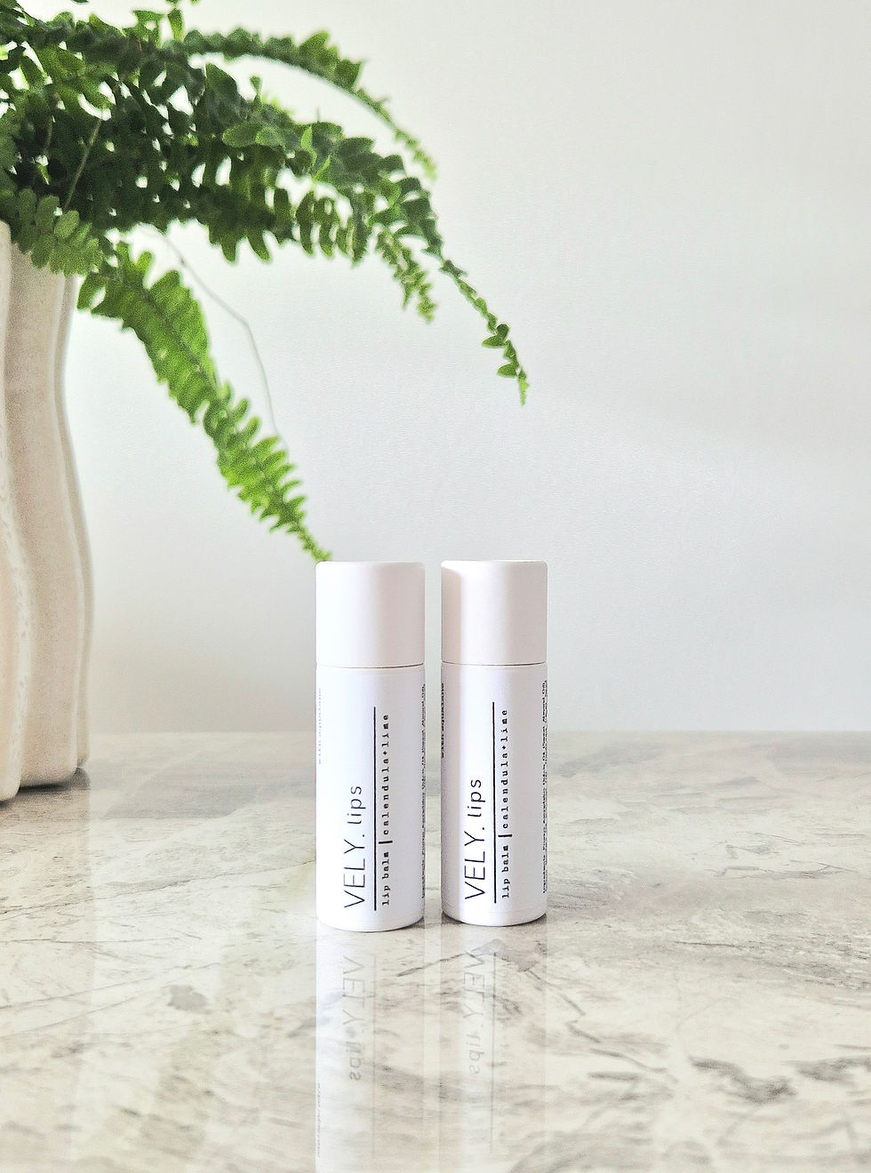 Thumbnail: Natural Vegan Lip Balm With Organic Calendula Extract and Squalane