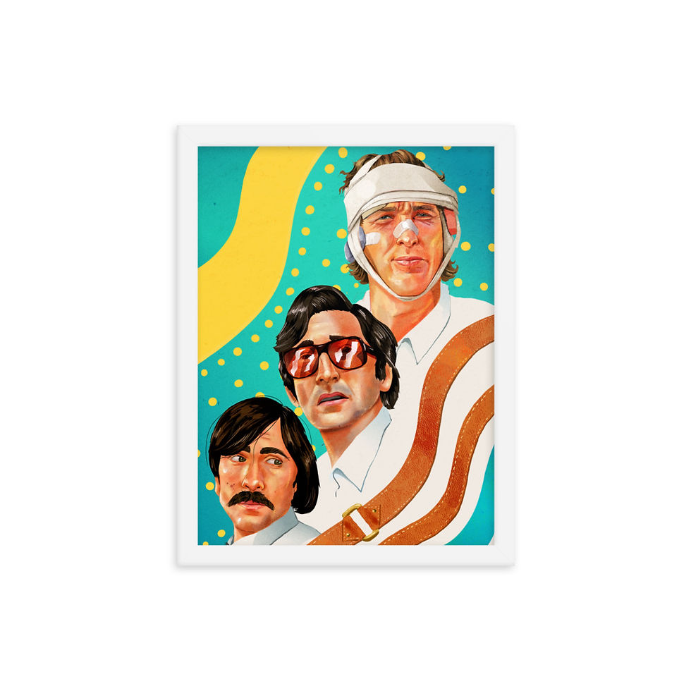 Thumbnail: Darjeeling Limited Framed photo paper poster
