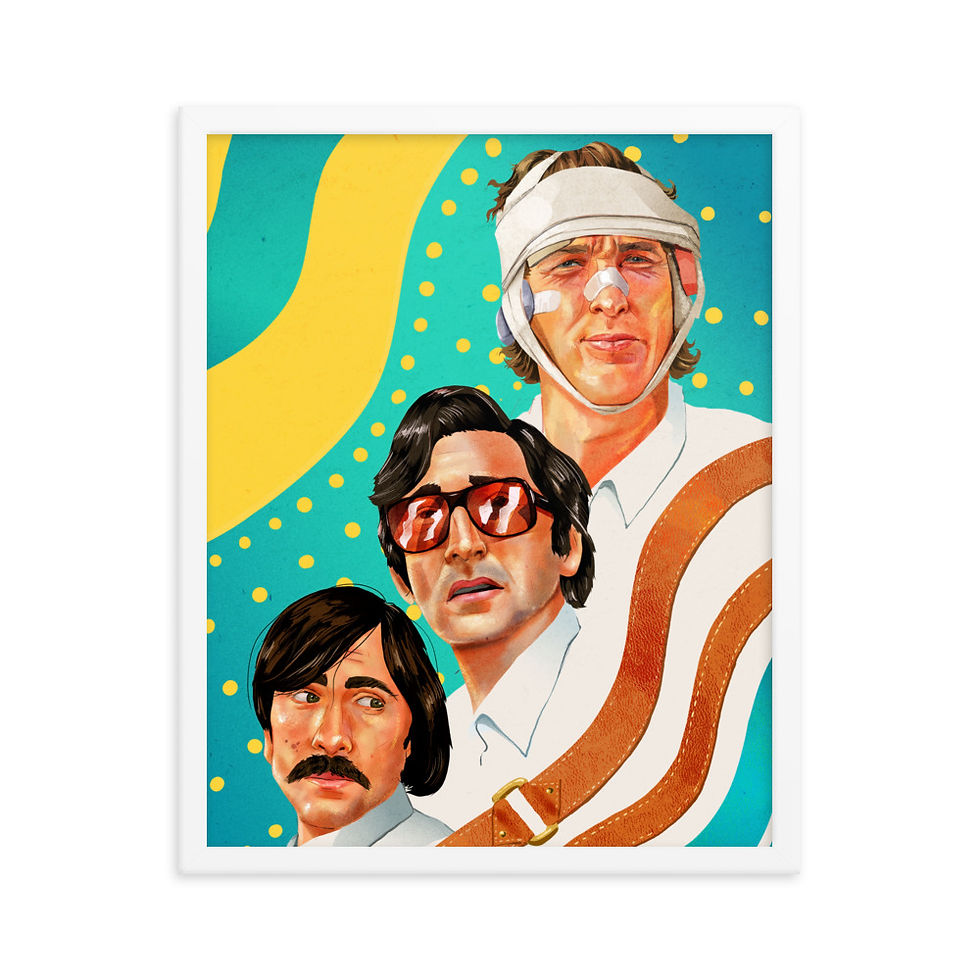 Thumbnail: Darjeeling Limited Framed photo paper poster