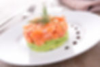 Tartar salmón
