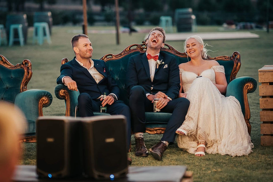 amazing wedding celebrant Benn Stone