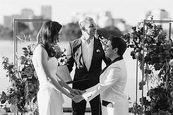 Steph and Izzy praised Benn for being amazing to work with as their celebrant, MC, and DJ. They appreciated his relaxed and reliable nature, which made their wedding day fun and stress-free. The custom ceremony reflected their love story, and they couldn’t recommend Benn enough for making their day unforgettable.