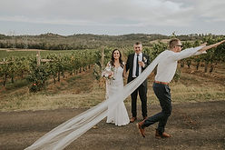 Nat and Tom were thrilled with Benn’s services as their celebrant and DJ. They praised his professionalism, easy-going nature, and the unforgettable ceremony he crafted for them. Their guests also shared compliments, and they highly recommend Benn to any couples seeking a celebrant.