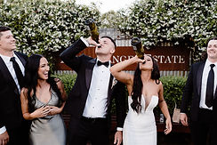 Bianca and Josh couldn't recommend Benn enough! They loved how he seamlessly combined being their celebrant and DJ, making the night run smoothly and feel like a big party. Guests praised his professionalism, and his ability to keep the vibe relaxed and fun made their dream wedding a reality.