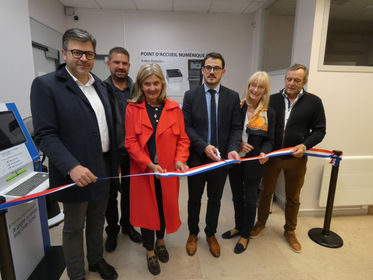 Louhans : Le nouveau point d'accueil numérique de la Maison de L'Etat inauguré