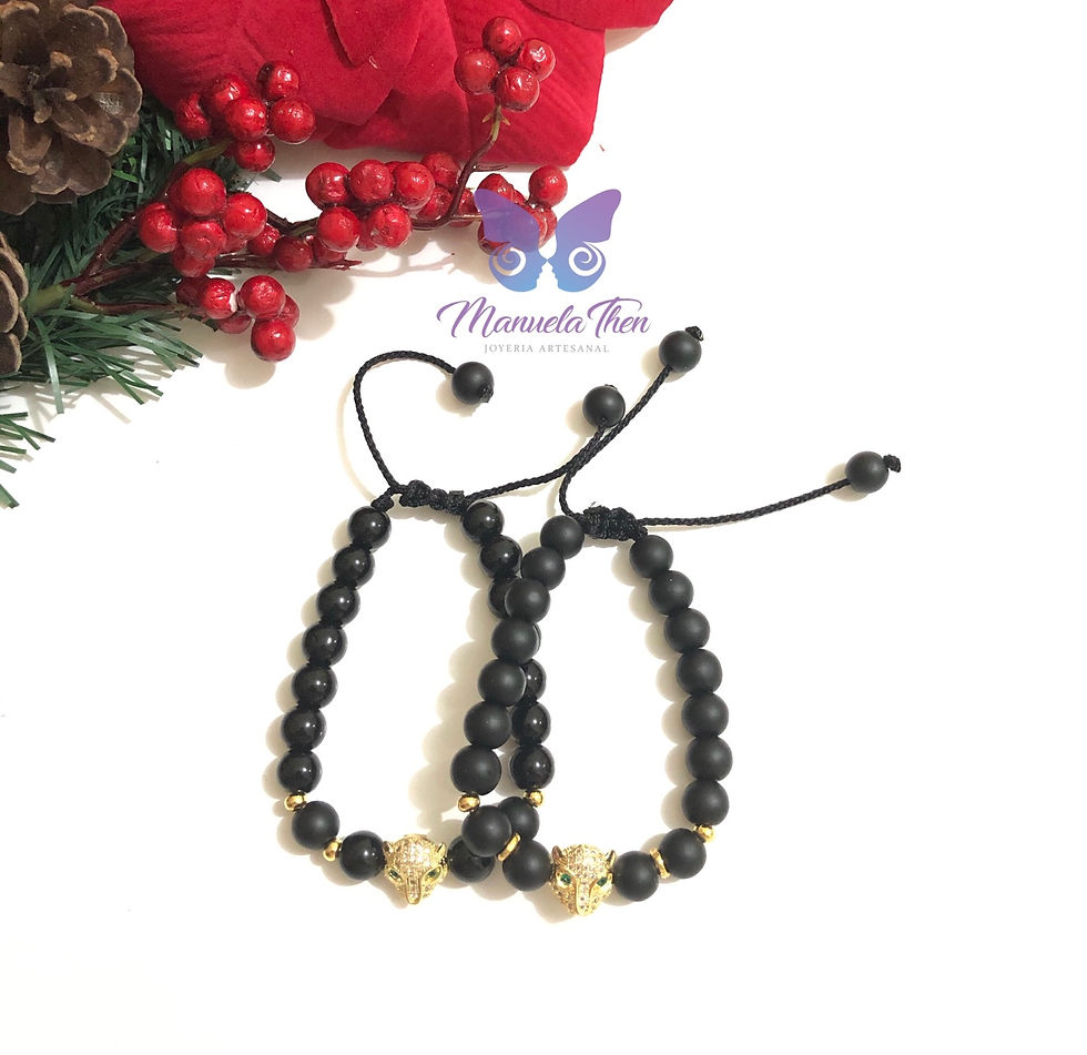 Miniatura: Pulseras en semipreciosa 