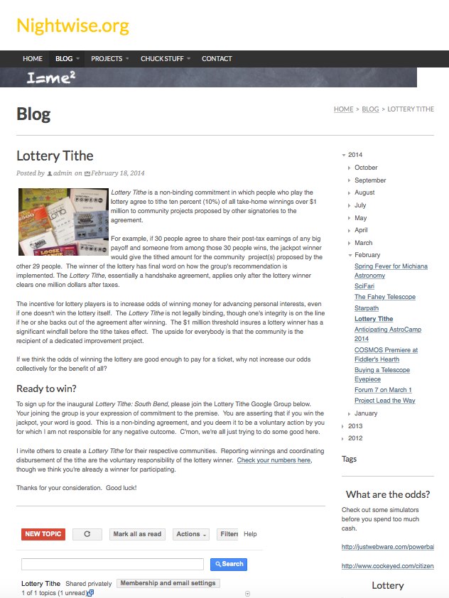Nightwise.org : Lottery Tithe.png