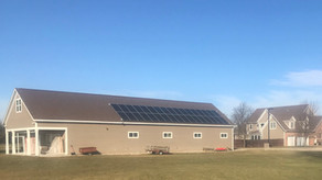 Solar Panels Power Church Rectory