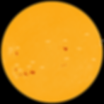 August 29, 2025, image of sun from NASA/SDO.