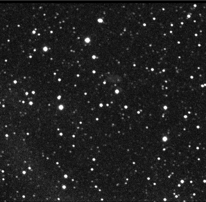 Pluto near 2 AM EDT, June 18, 2015
