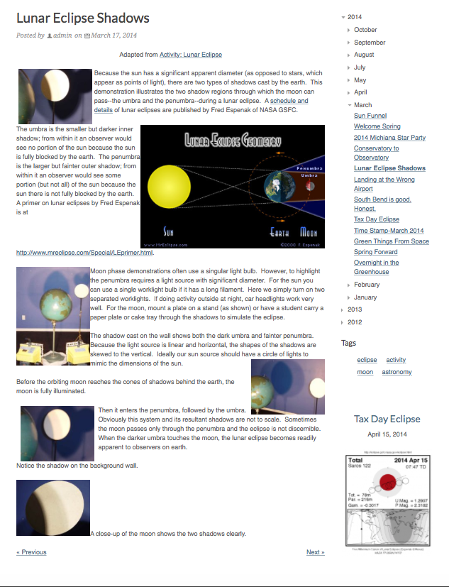 Nightwise.org : Lunar Eclipse Shadows.png