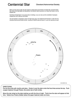 Centennial Star of the Cleveland Astronomical Society