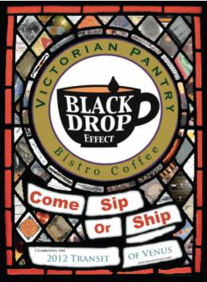 Black Drop Effect Coffee