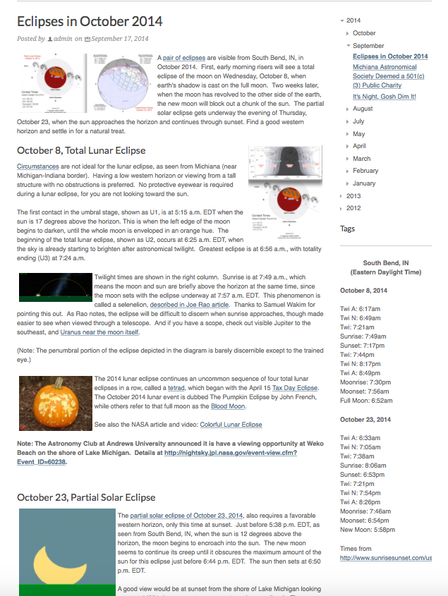 Nightwise.org : Eclipses in October 2014.png