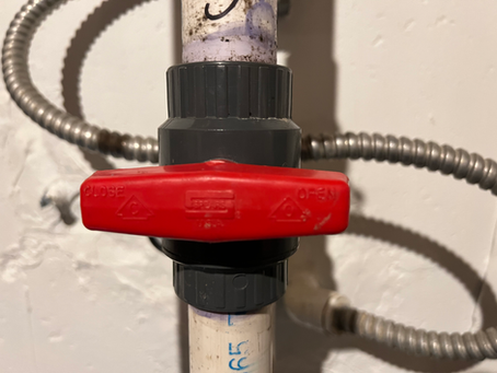 Irrigation Off by October 23